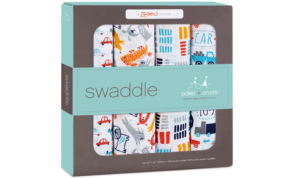 Aden + Anais Zutano Pup in Tow Classic Swaddles