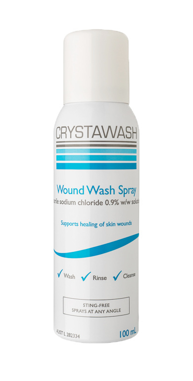 Crystawash Wound Wash Spray 100ml