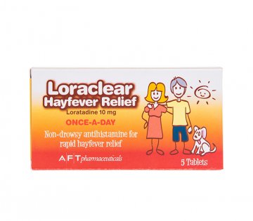 Loraclear Hayfever Relief 5 Tablets