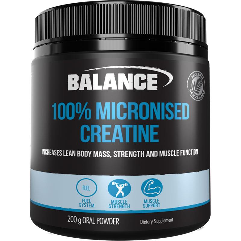 Balance Pure Micronised Creatine 200g