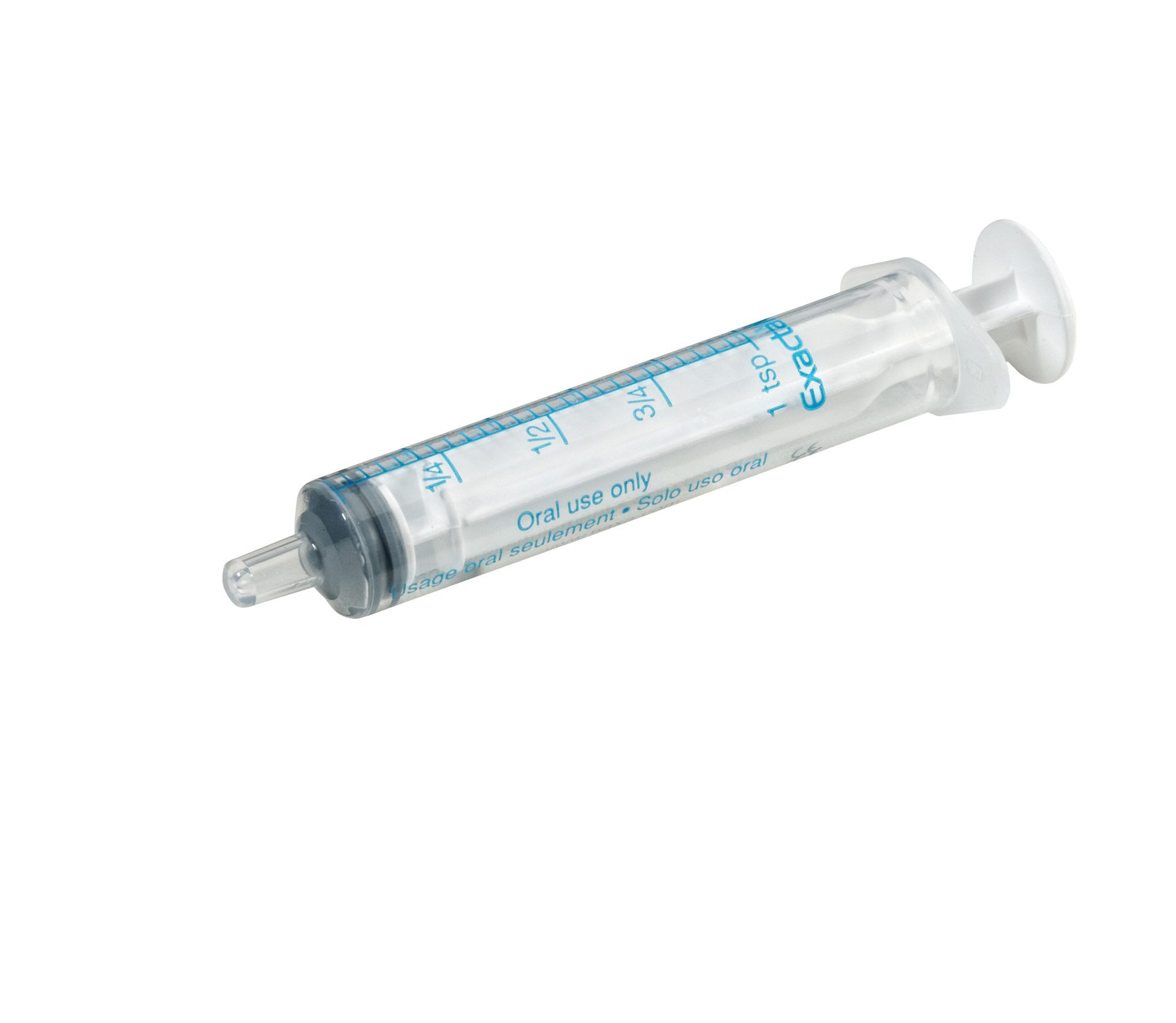 ExactaMed Oral Disposable Syringe Clear 1ml Single Unit