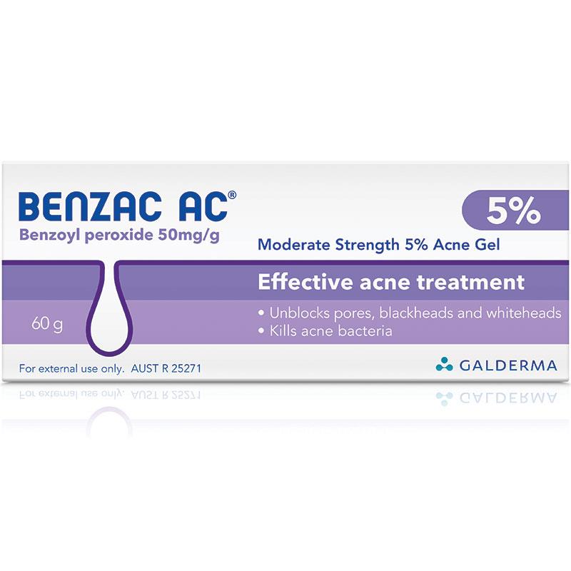 Benzac AC Gel 5% 60g