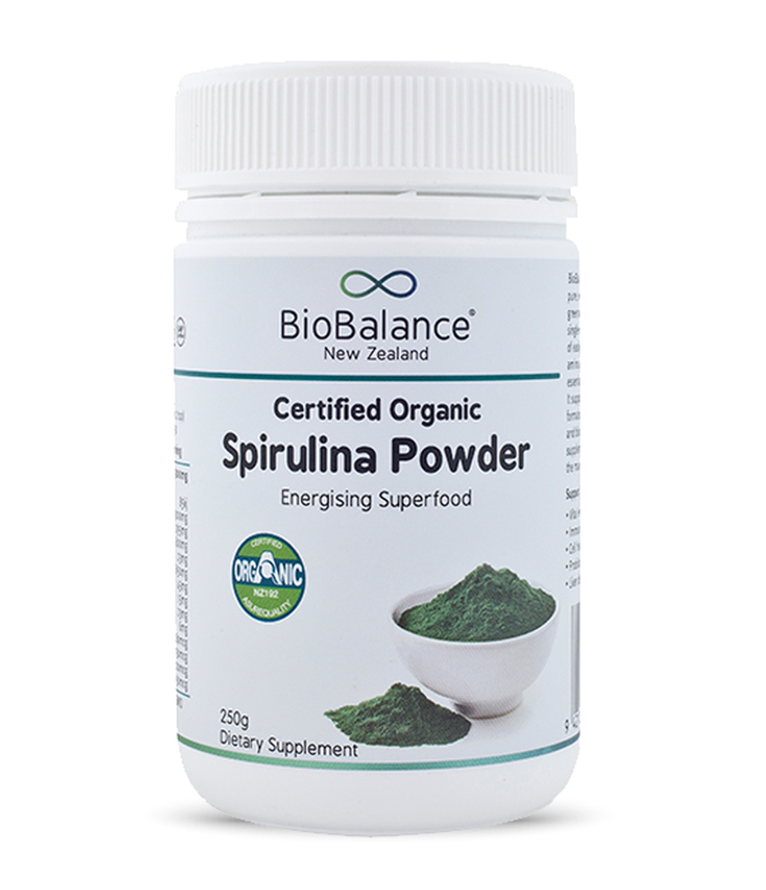 Bio Balance Certified Organic Spirulina Powder 200g