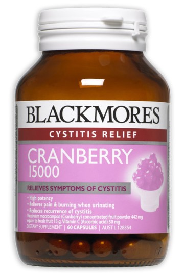Blackmores Cranberry 60 Capsules