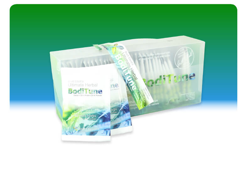 Brett Elliott Ultimate Herbal BodiTune Protein 32 Sachets