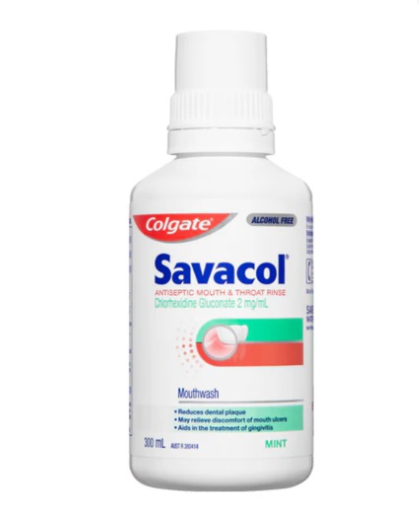 Savacol Antiseptic Mouth Rinse Original Mint 300ml