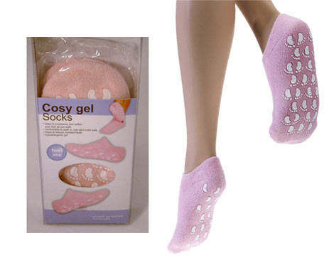 Cosy Gel Socks Pink Colour