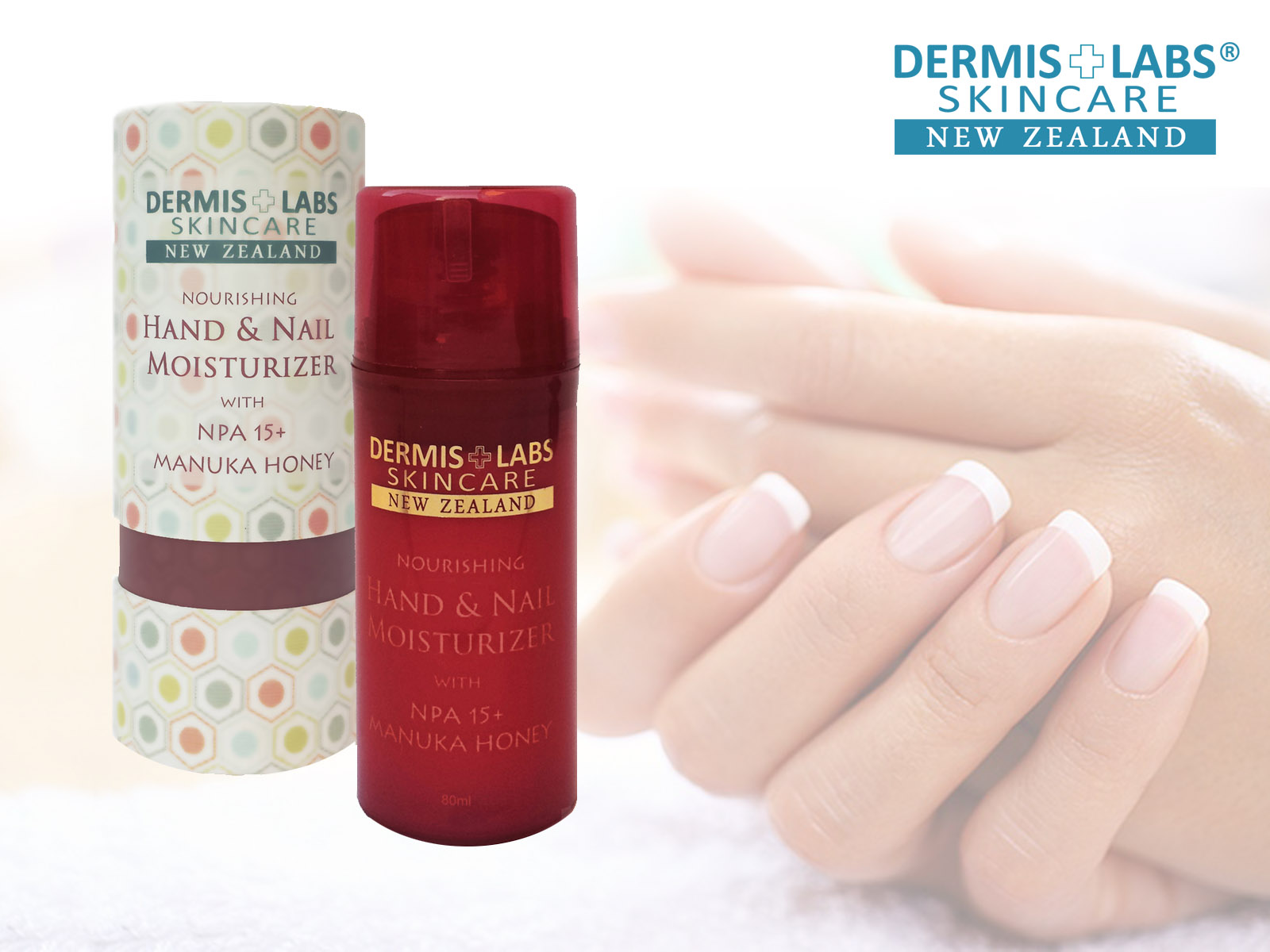 Dermis Labs Hand & Nail Moisturiser 80ml