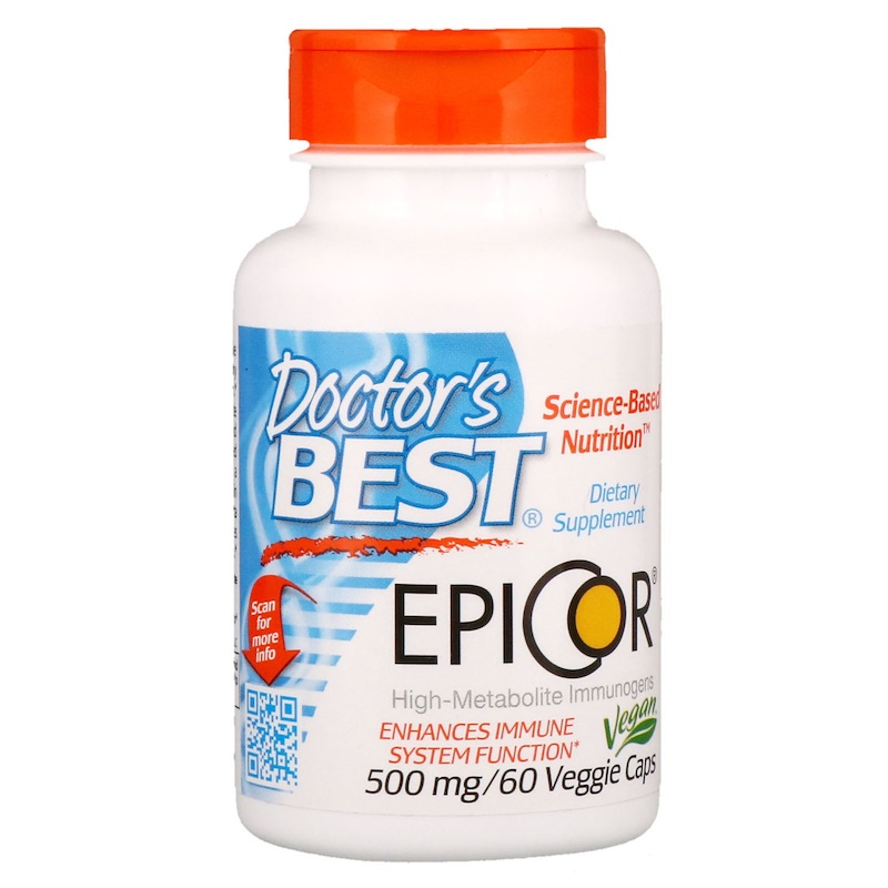 Doctor's Best Epicor 500mg 60 Capsules