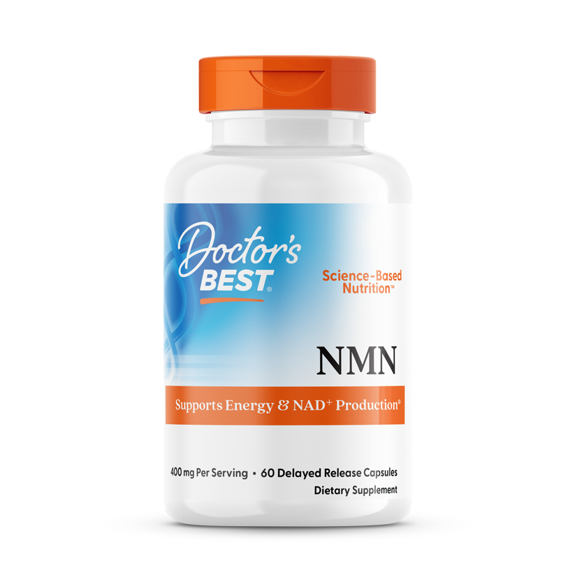 Doctor's Best NMN 200mg 60 Delayed Release Capsules
