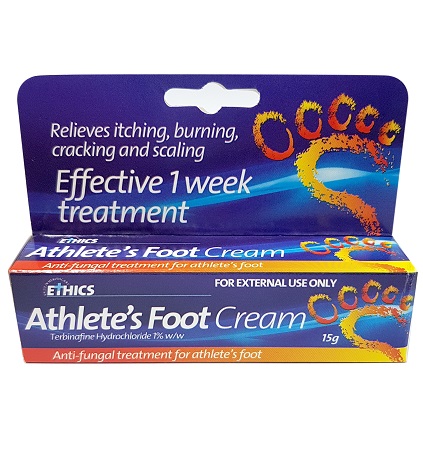 Ethics Athlete’s Foot Cream 15g