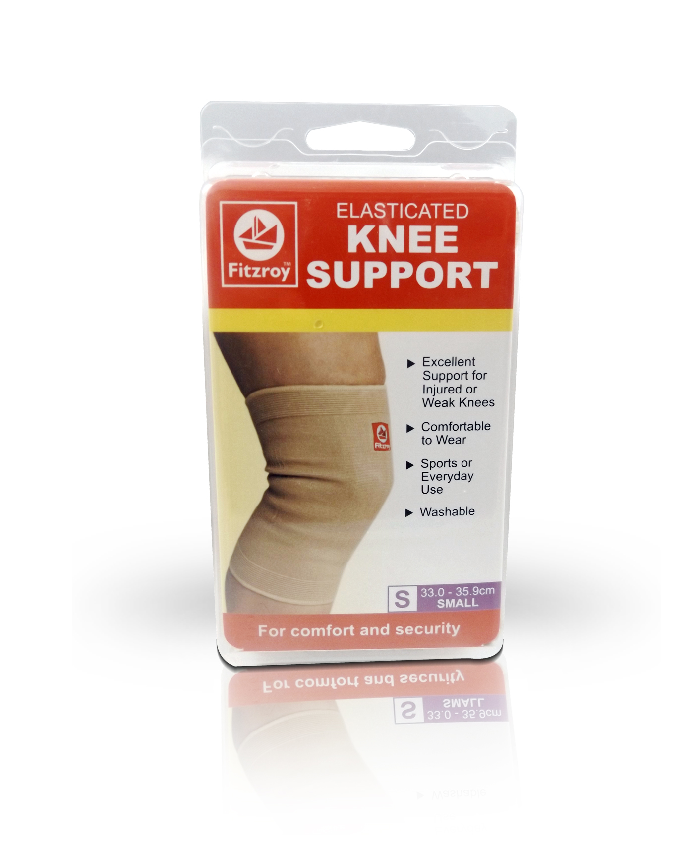 Fitzroy Elasticated Knee Support - Small Size