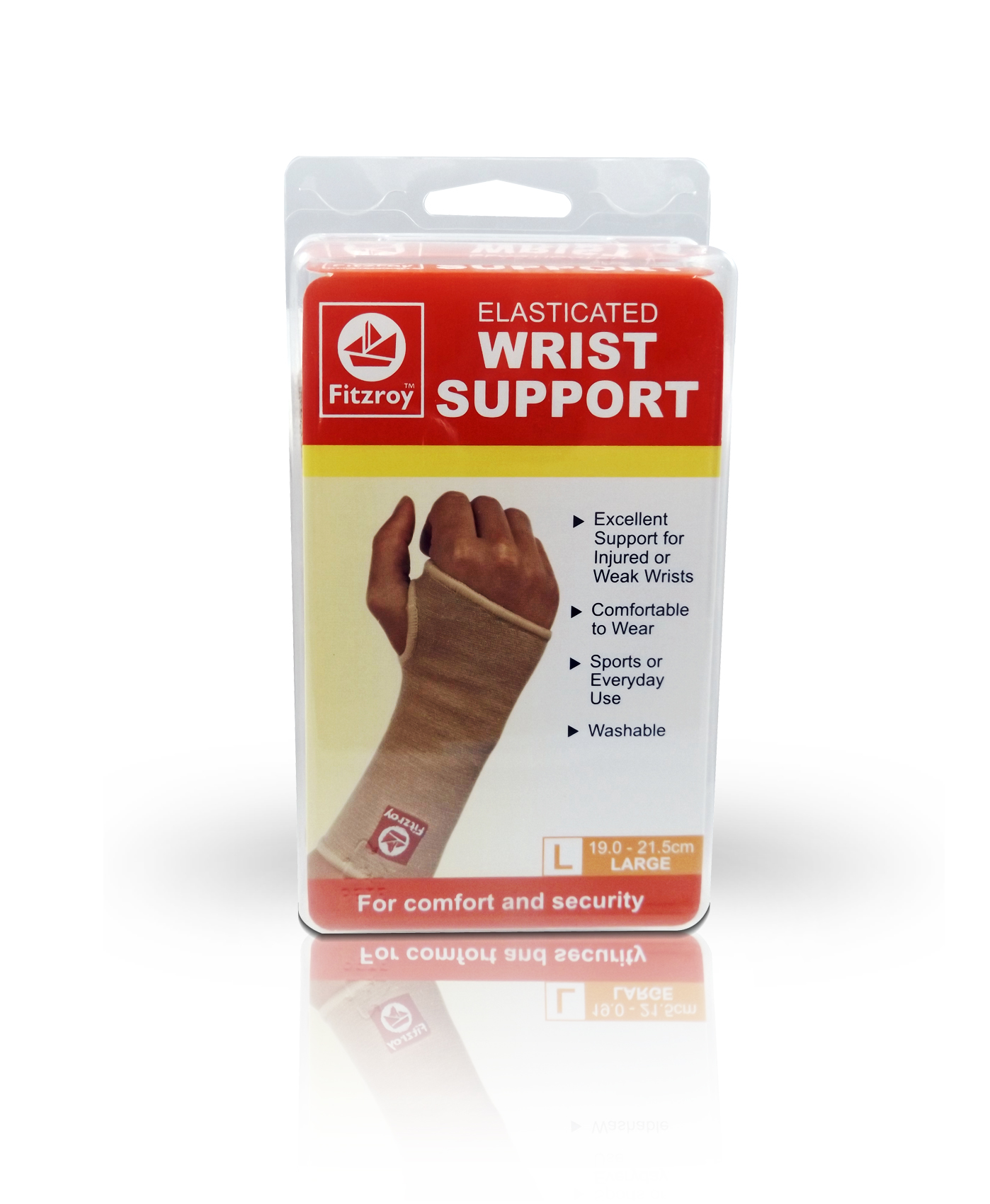 Fitzroy Elasticated Wrist Support - Large Size