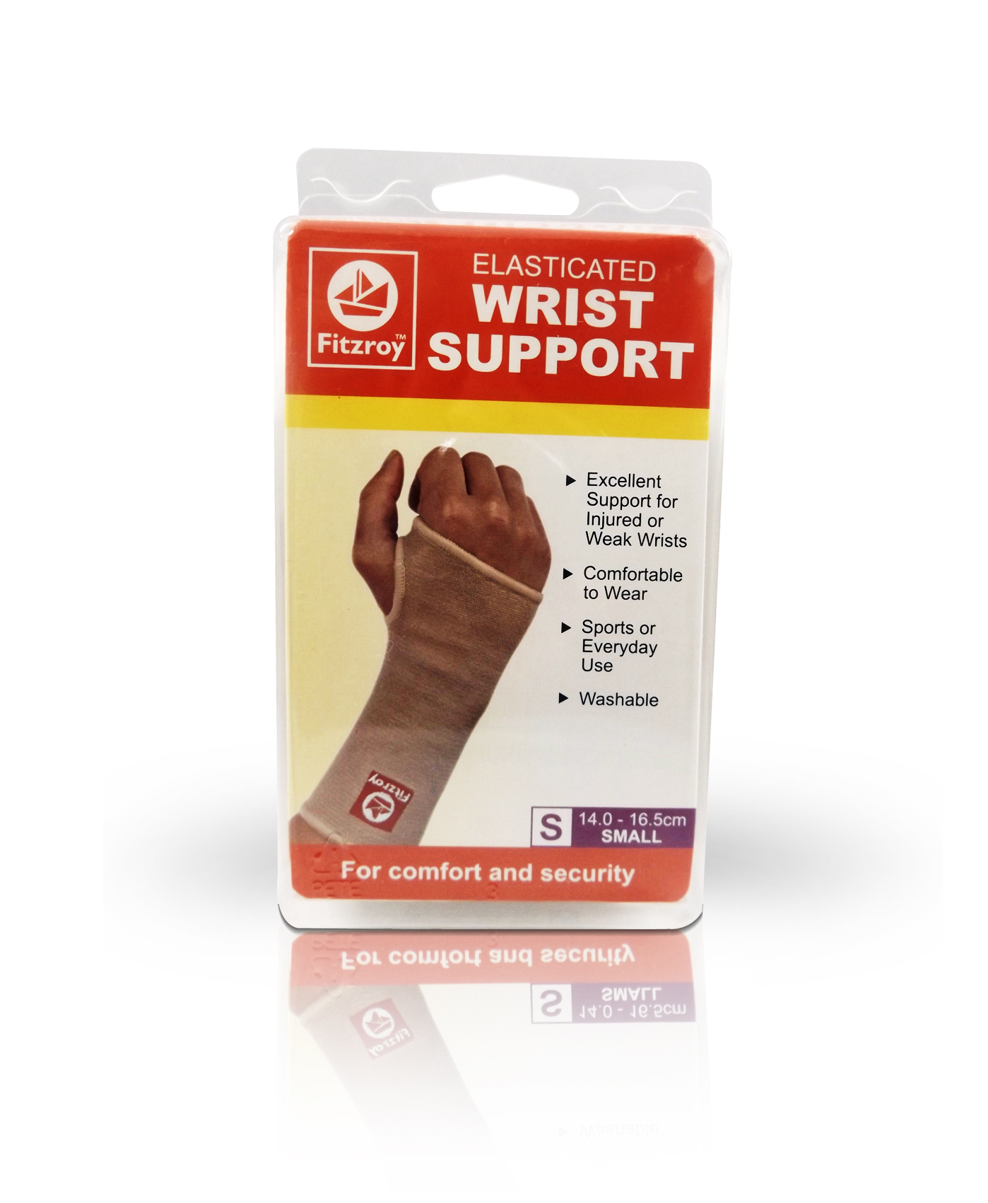 Fitzroy Elasticated Wrist Support - Small Size