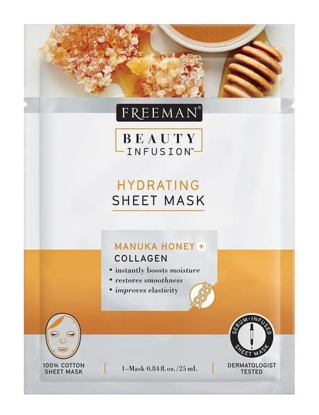 Freeman Beauty Infusion Manuka Honey + Collagen Cream Sheet Mask