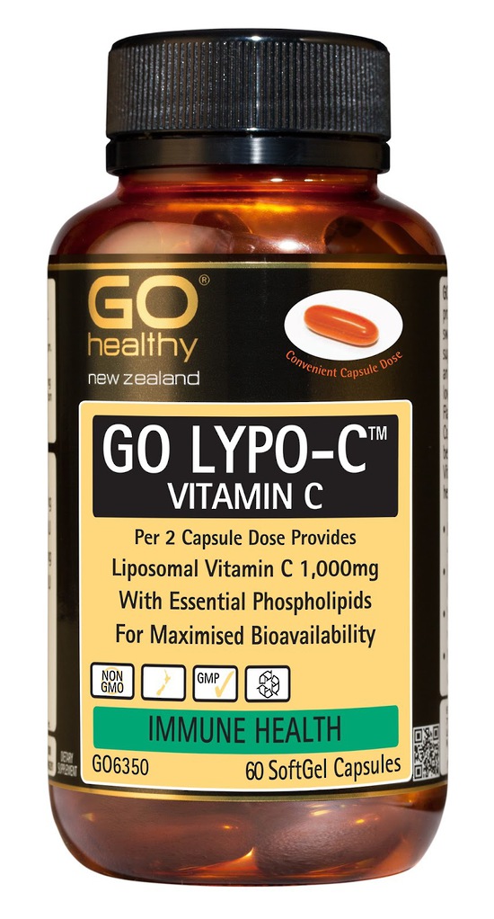 GO Healthy GO Lypo C Liposomal Vitamin C 60 Capsules