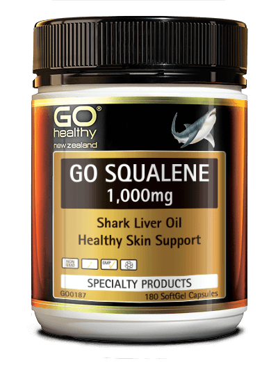 GO Healthy GO Squalene 1000mg Capsules