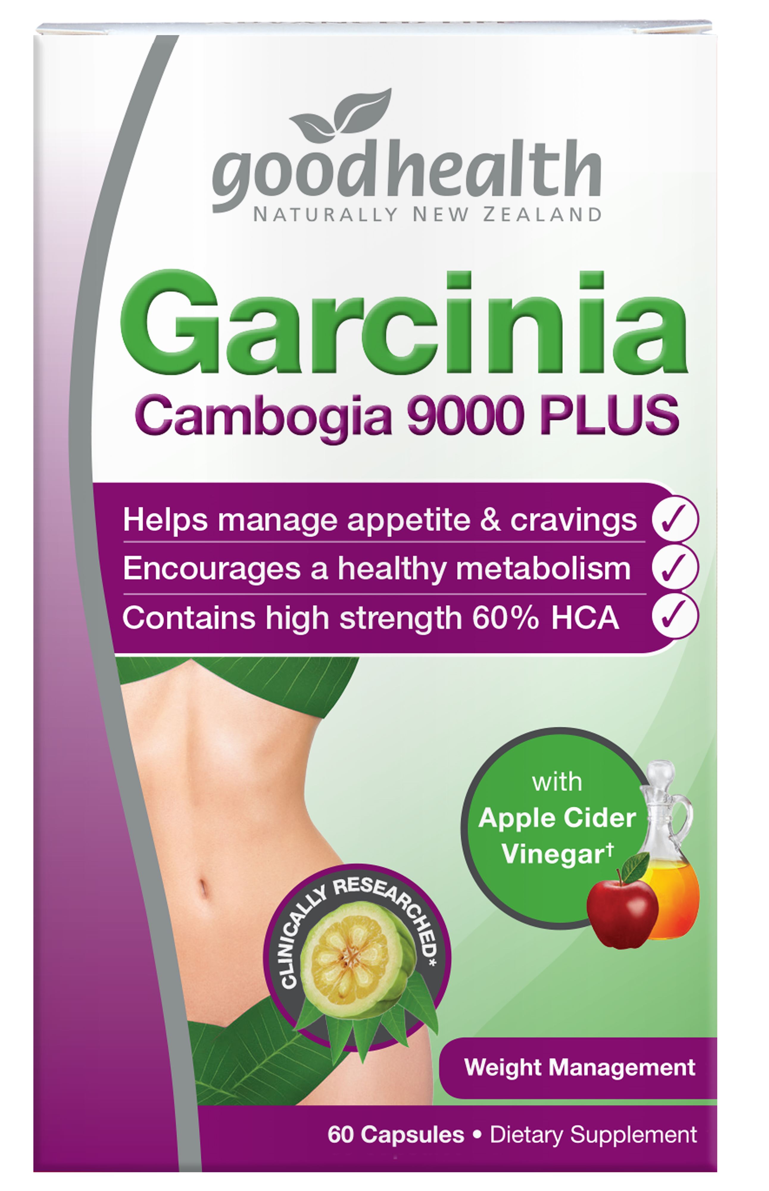 Good Health Garcinia Cambogia with Apple Cider Vinegar 60 Capsules