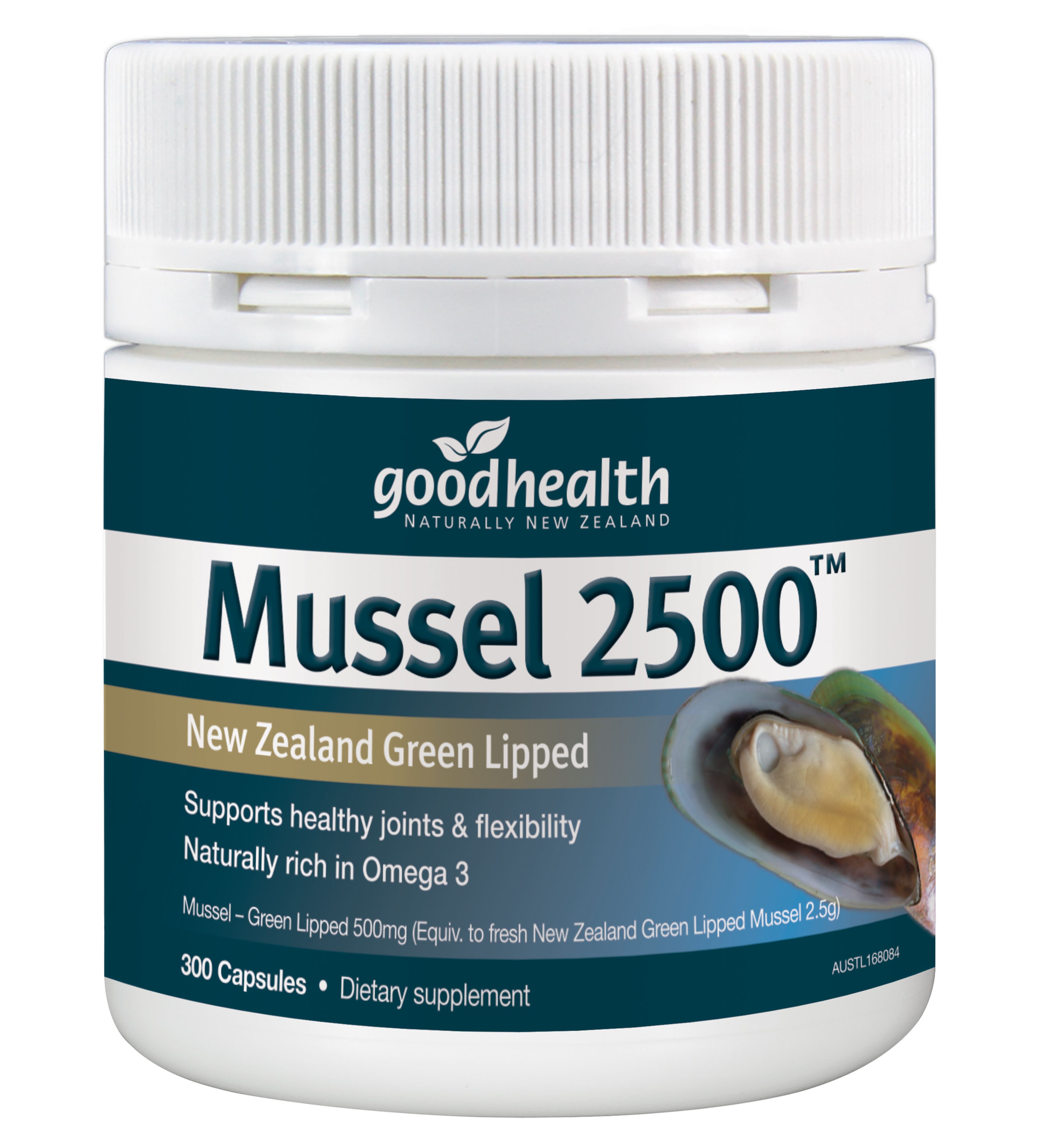 Good Health Mussel 2500 300 Capsules