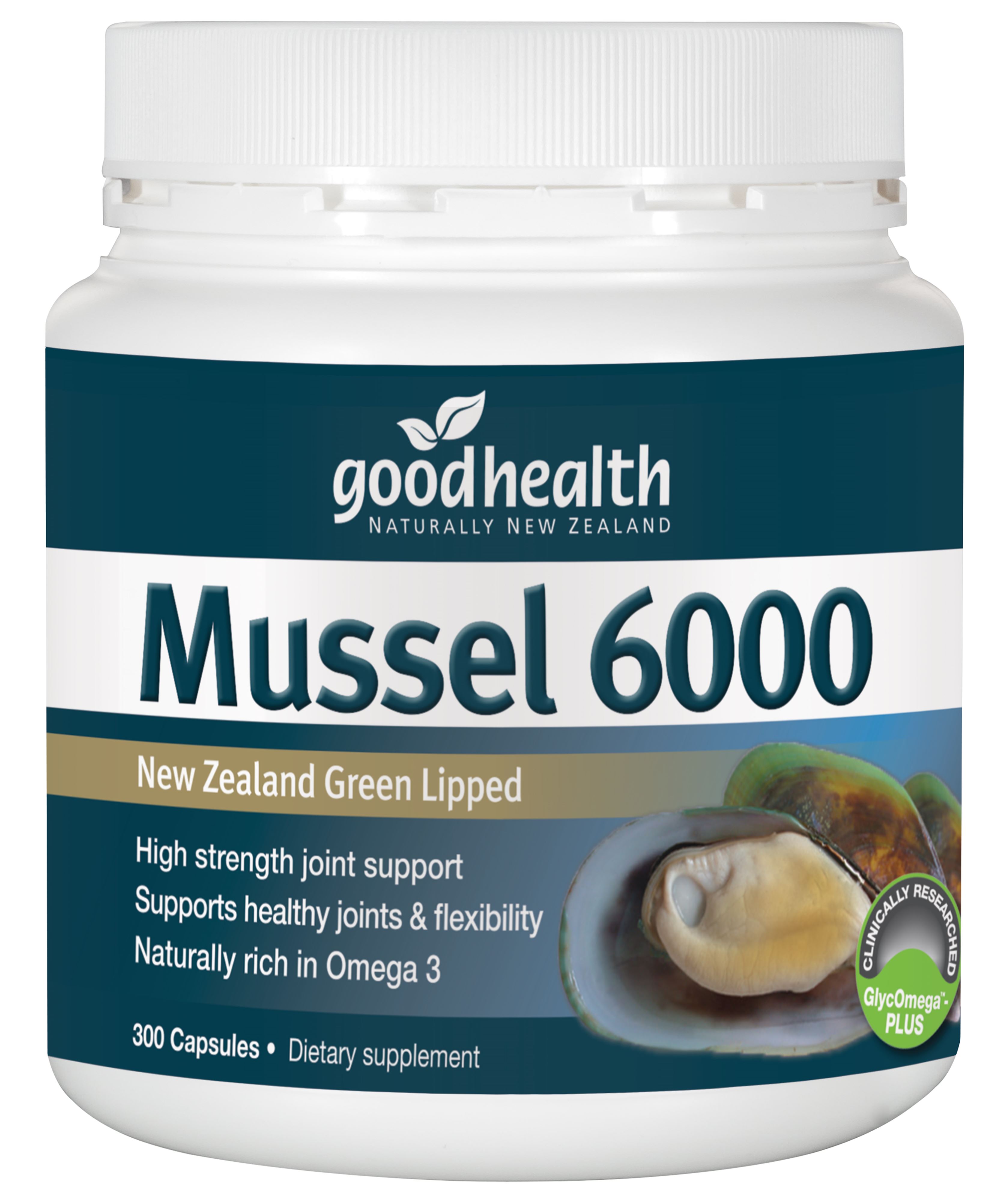 Good Health Mussel 6000 300 Capsules