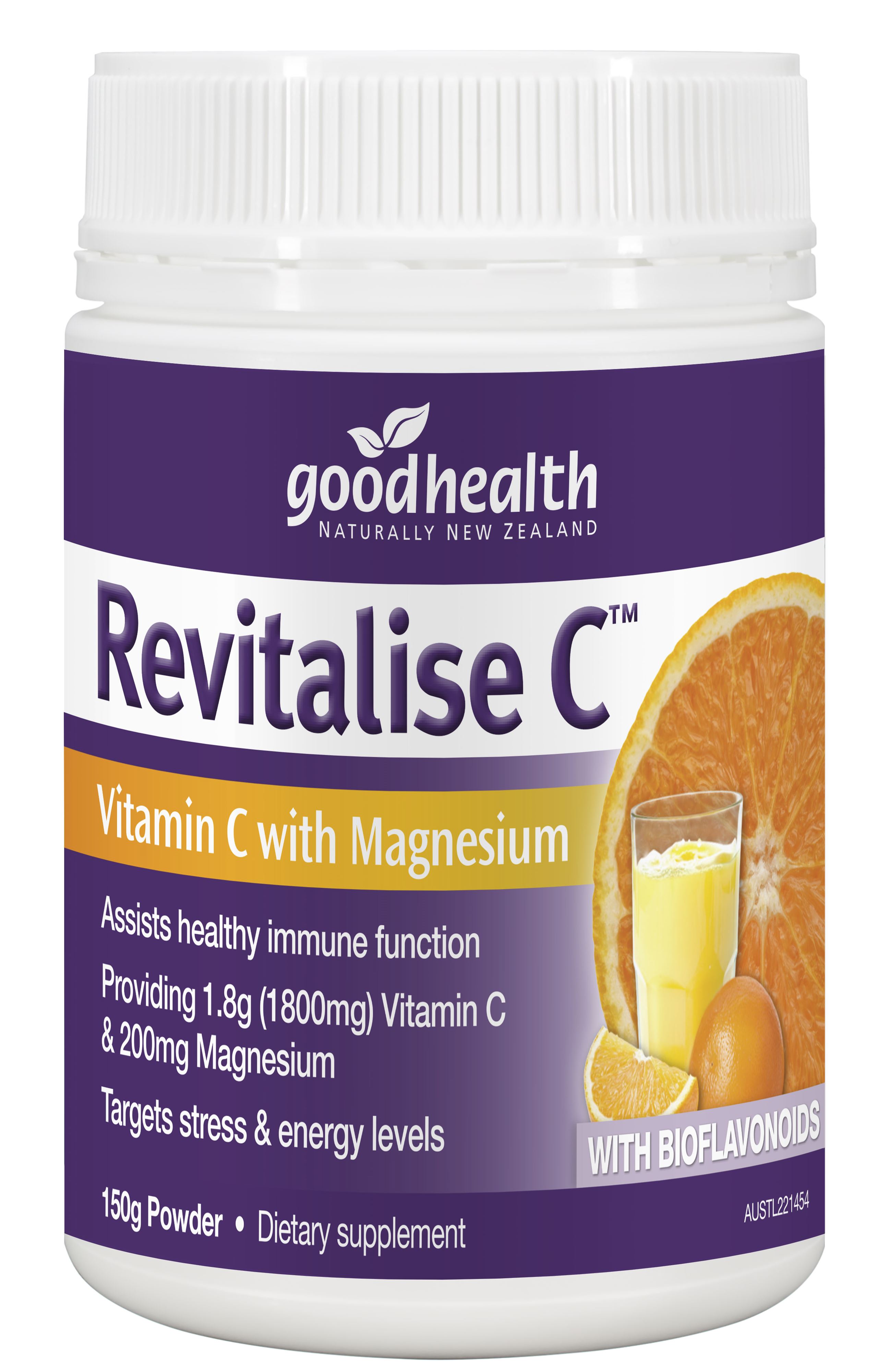 Good Health Revitalise C Powder 150g