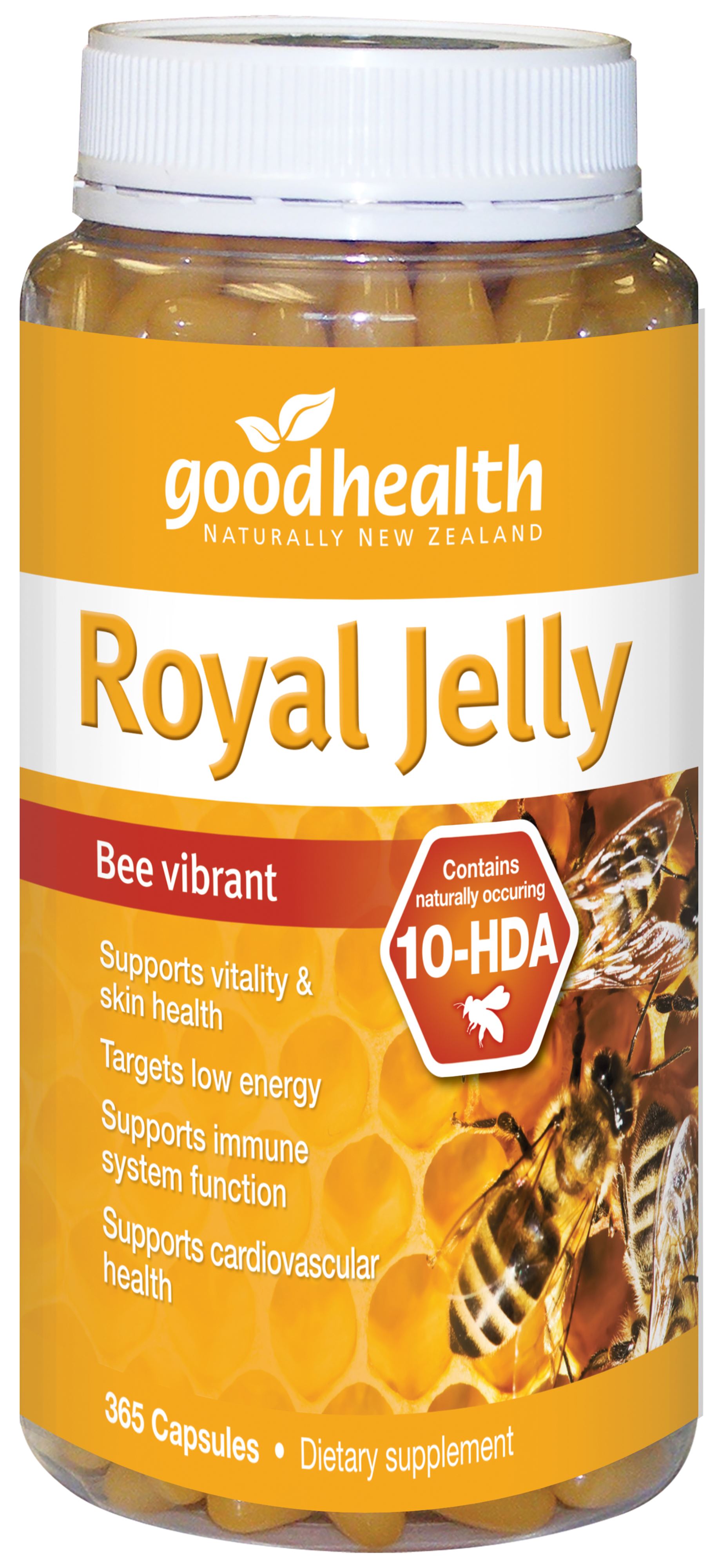 Good Health Royal Jelly 1000mg 365 Capsules