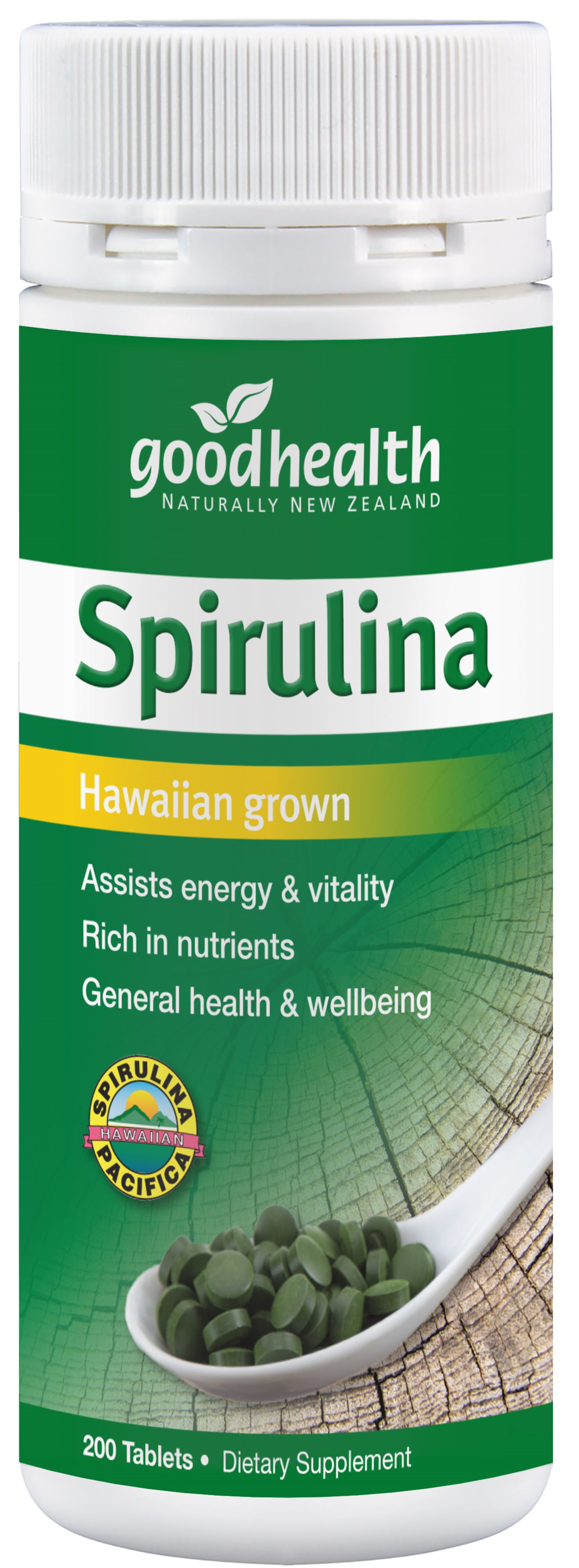 Good Health Spirulina 200 Tablets