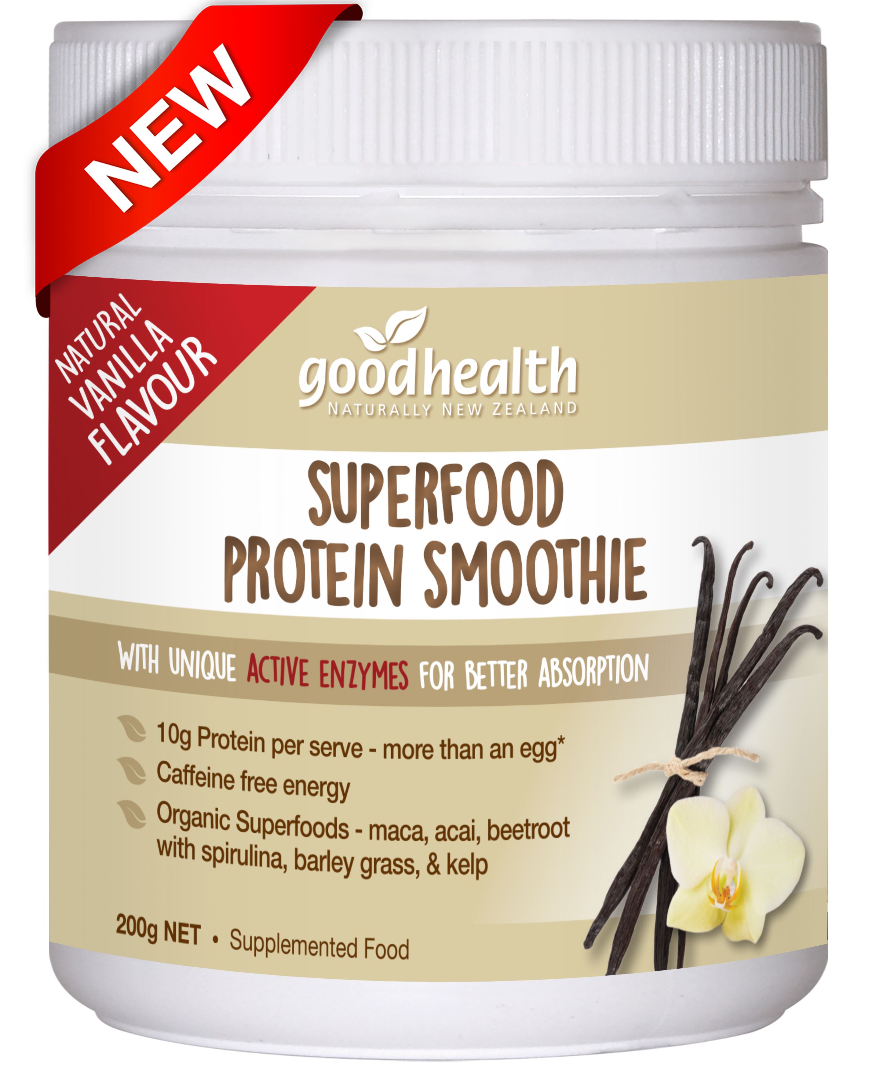 Good Health Superfood Protein Smoothie Vanilla Powder 200g