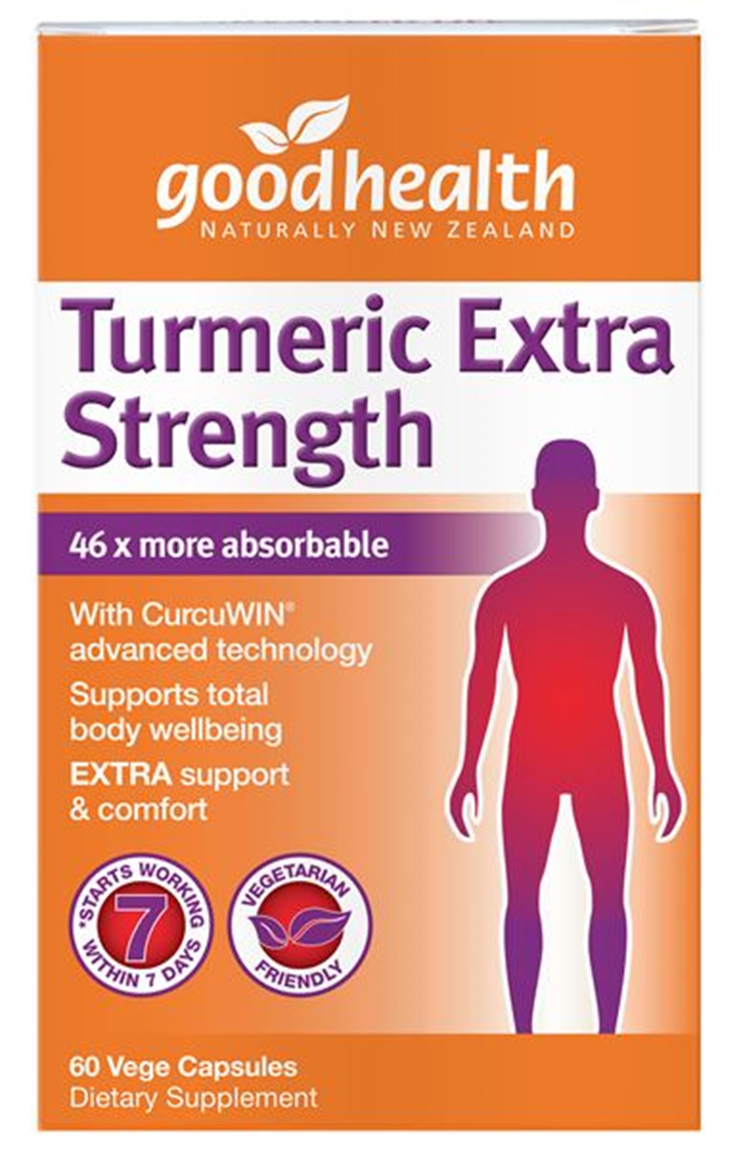 Good Health Turmeric Extra Strength 60 Capsules