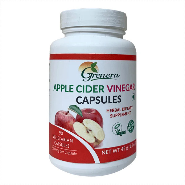 Grenera Apple Cider Vinegar 500mg 90 Capsules