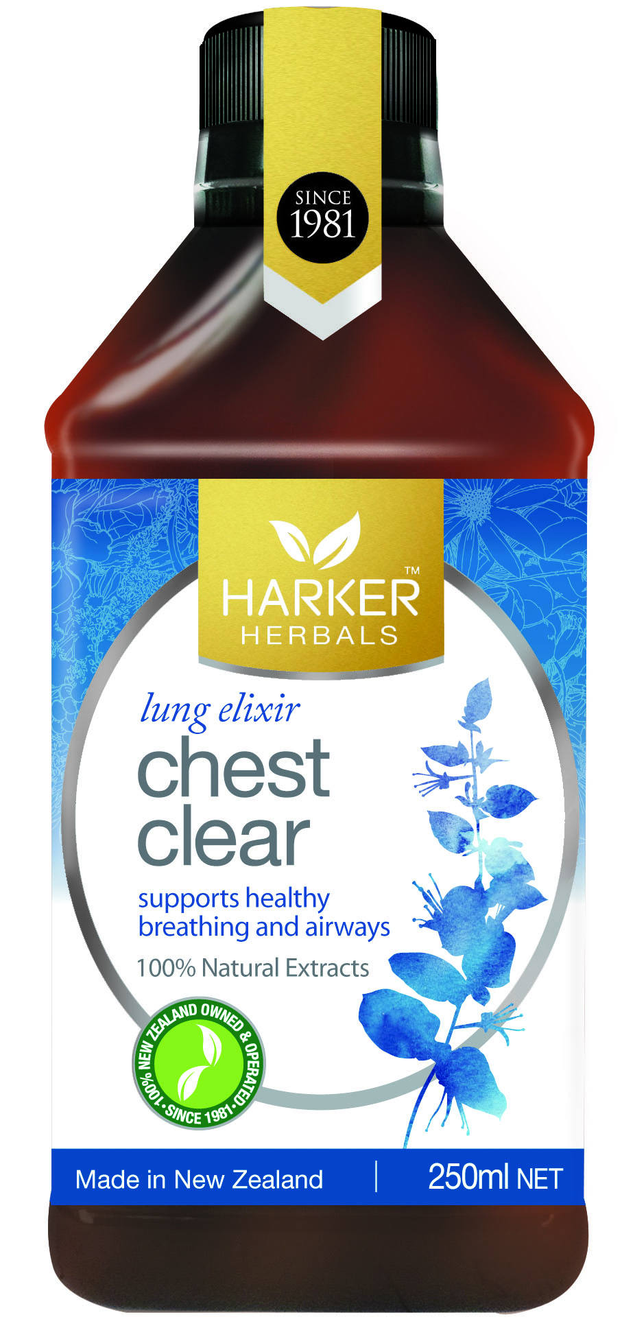 Harker Herbals Chest Clear 250ml