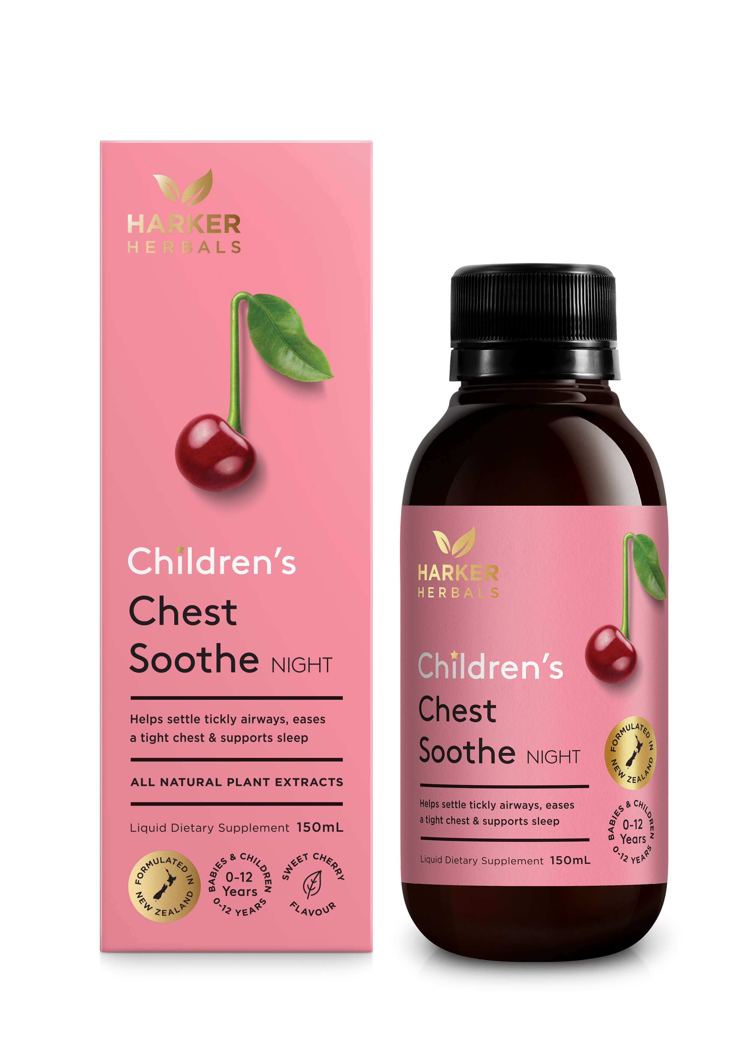 Harker Herbals Children's Chest Soothe Nighttime 150ml