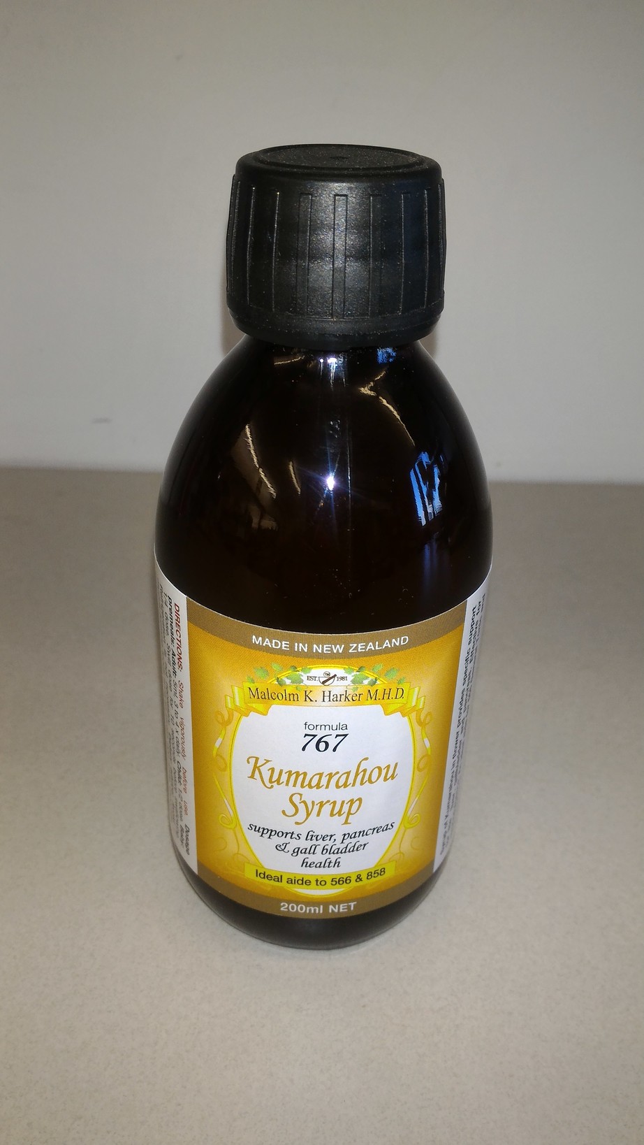Harker Herbals Kumarahou Syrup 200ml