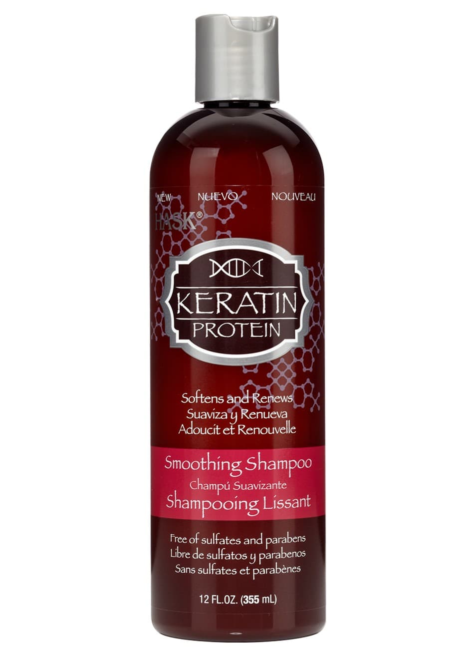 Hask Keratin Protein Smoothing Shampoo 355ml