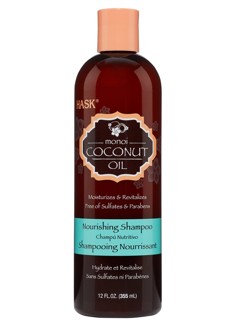 Hask Monoi Coconut Oil Nourishing Shampoo 355ml
