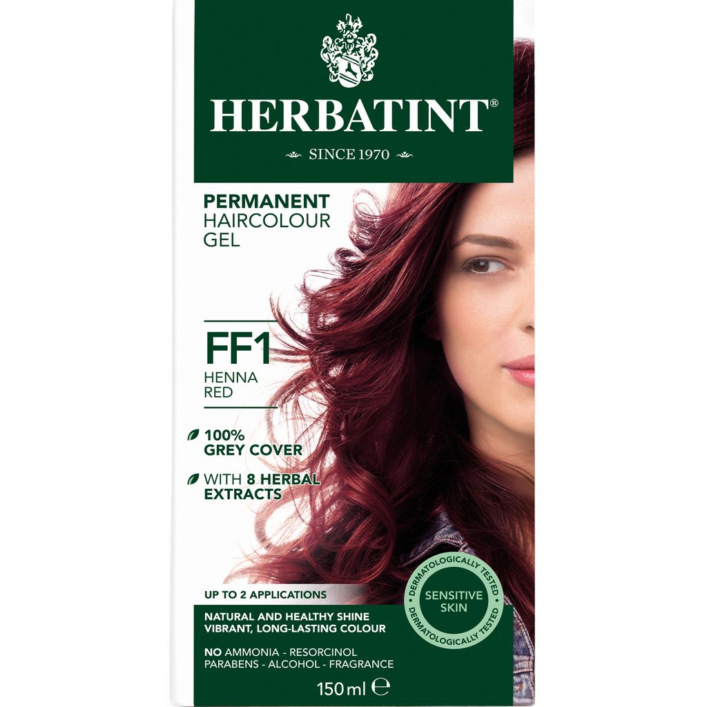 Herbatint Permanent Haircolour Gel FF1 Henna Red 170ml