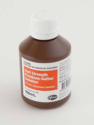 Povidone Iodine 5% Solution 100ml