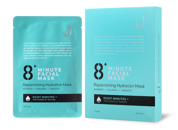8+ Minute Replenishing Hydration Facial Mask 7 Pieces