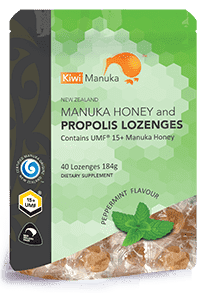 Kiwi Manuka Honey 40 Lozenges - Peppermint
