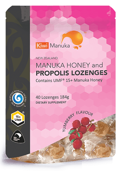 Kiwi Manuka Honey 40 Lozenges - Yumberry
