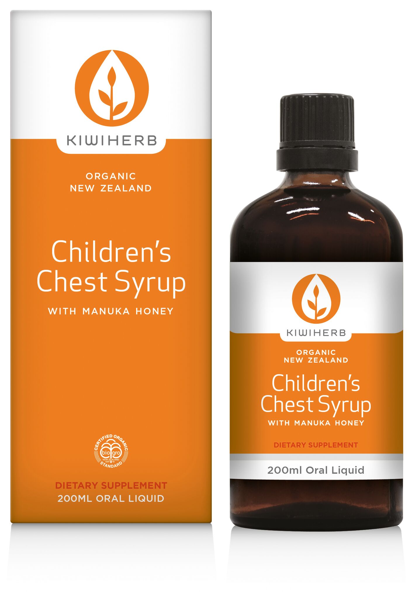 Kiwiherb Children’s Chest Syrup 200ml