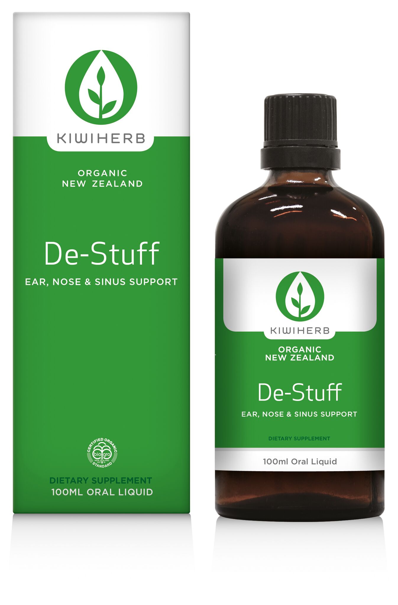 Kiwiherb Adult De-Stuff 100ml