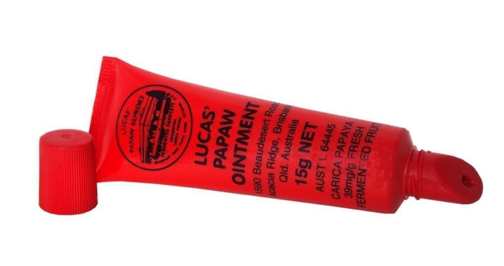 Lucas' Papaw Ointment 15g - Tube with Lip Applicator