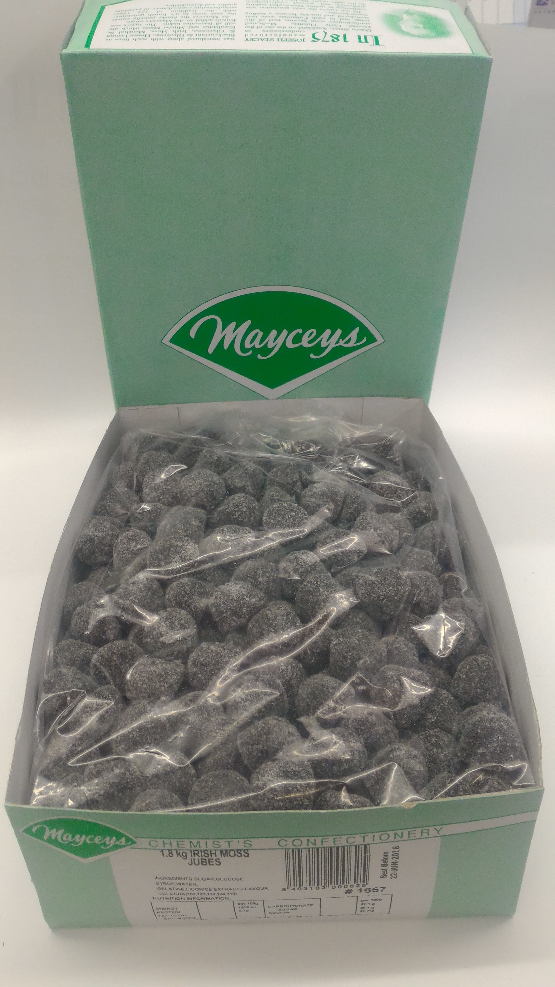 Mayceys Irish Moss 1.8kg Per Box