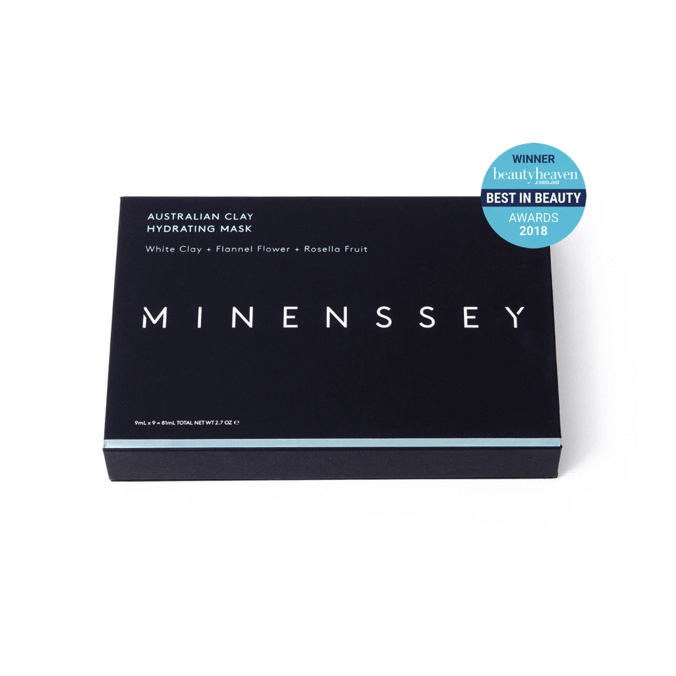 Minenssey Clay Hydrating Mask 9ml x 9 Pods