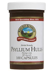 Nature's Sunshine Psyllium Hulls 100 Capsules