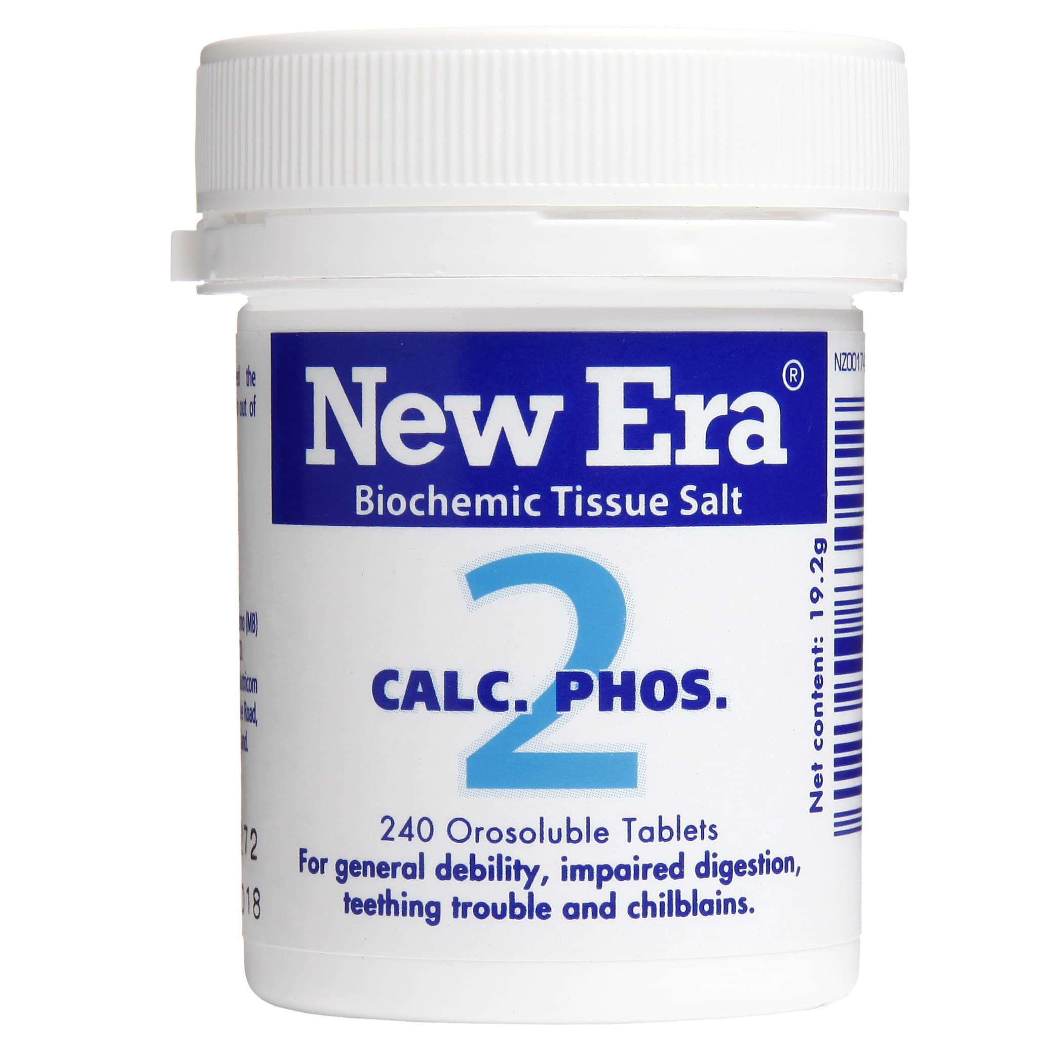 New Era No.2 Calc. Phos. 240 Tablets