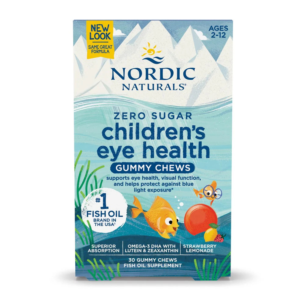 Nordic Naturals Children's Eye Health Gummies Strawberry Lemonade 30 Gummies