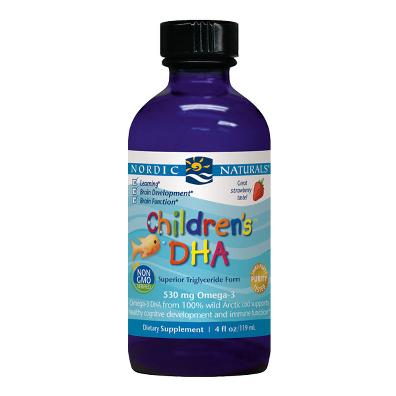 Nordic Naturals Children's DHA Liquid Strawberry 119ml