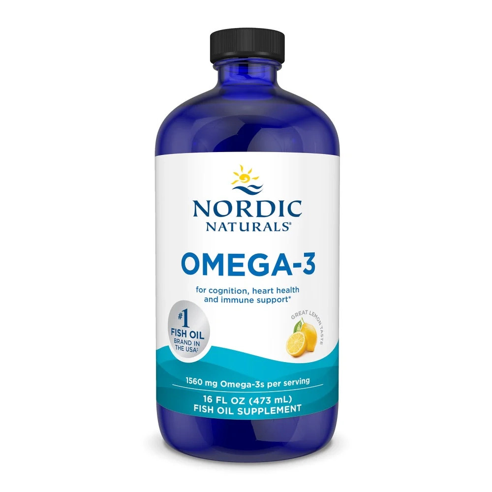 Nordic Naturals Omega 3 Liquid Lemon 473ml